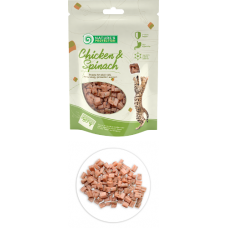 Natures Protection Chicken & Spinach - деликатесно лакомство с пилешко месо и спанак 80 грама